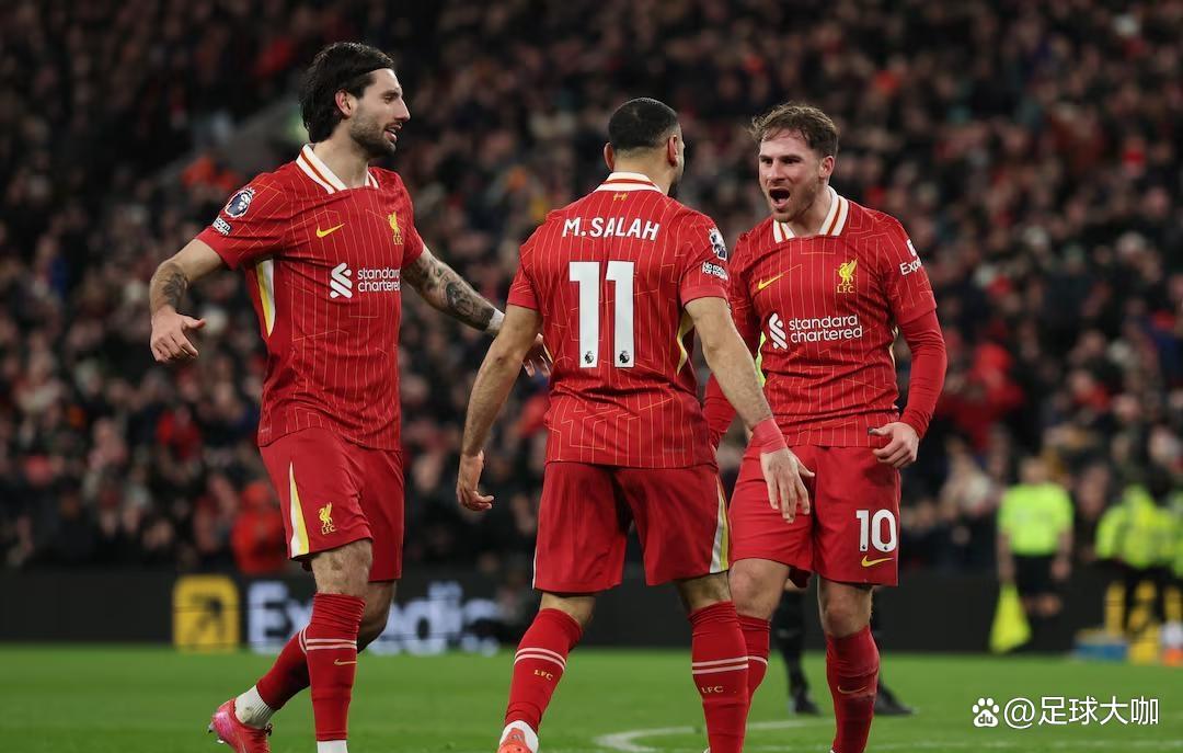利物浦艰难取胜,领跑集团拉开差距 利物浦艰难取胜,领跑集团拉开差距